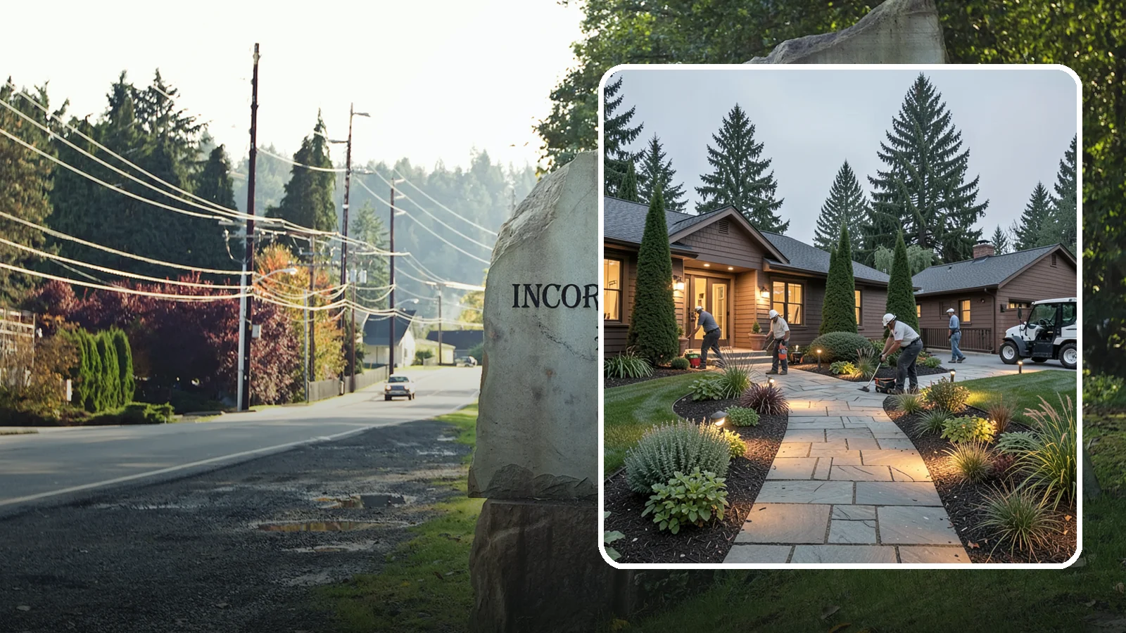 Outdoor Lighting in Wilkeson, Pierce County, WA - Complete outdoor lighting for homes and grounds - safety, security, and ambiance in one system.