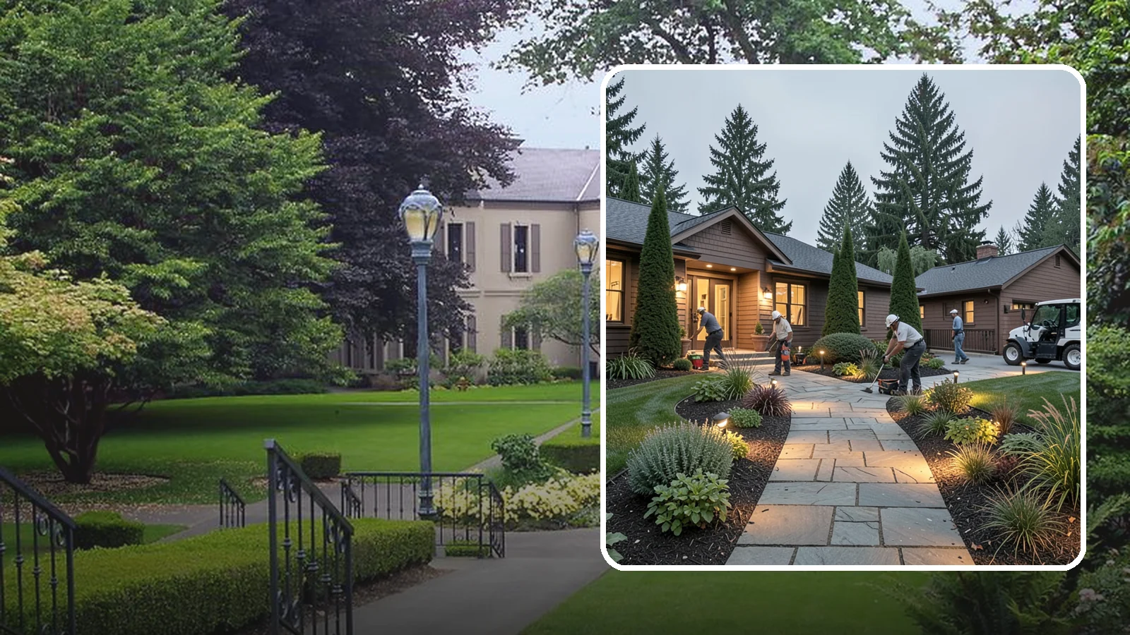Outdoor Lighting in Woodinville, King County, WA - Complete outdoor lighting for homes and grounds - safety, security, and ambiance in one system.