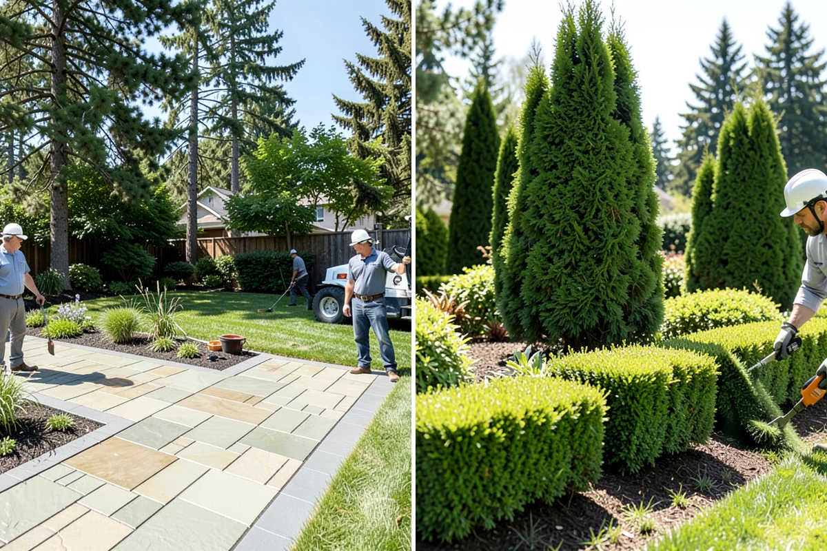 Overgrown Hedge Restoration in Arlington, Snohomish County, WA - Identify species and assess regrowth potential