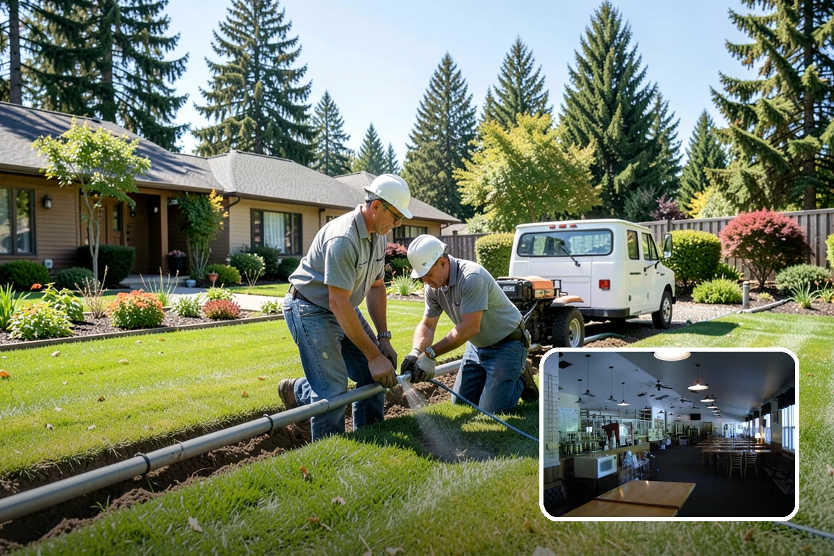 Overgrown Hedge Restoration in Black Diamond, King County, WA - Reclaims overgrown hedges from fences and paths