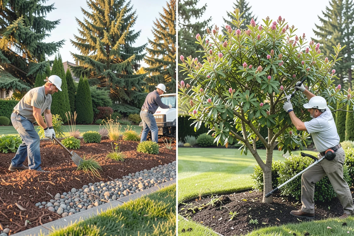 Overgrown Hedge Restoration in Bonney Lake, Pierce County, WA - Identify species and assess regrowth potential