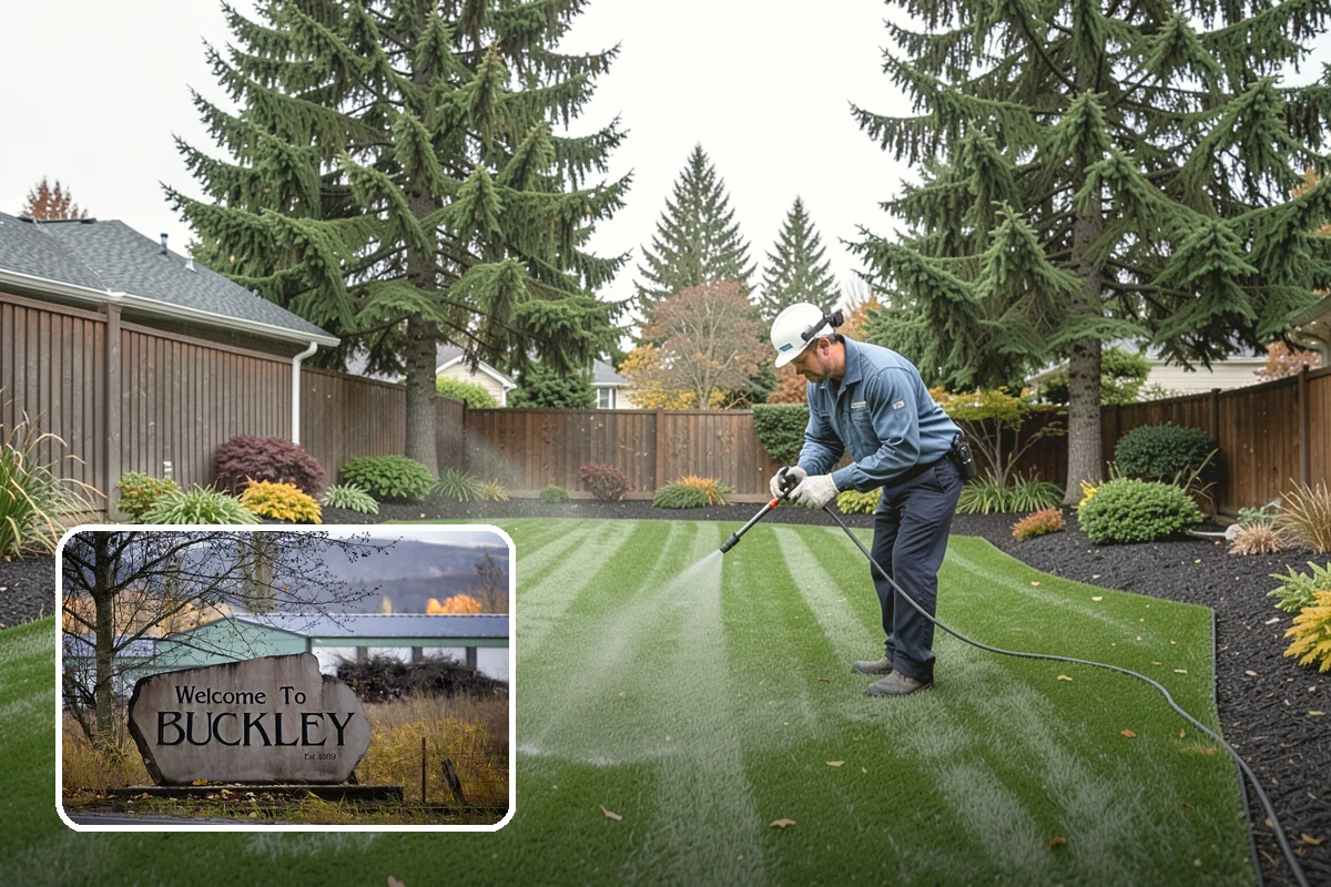 Overgrown Hedge Restoration in Buckley, Pierce County, WA - Reclaims overgrown hedges from fences and paths