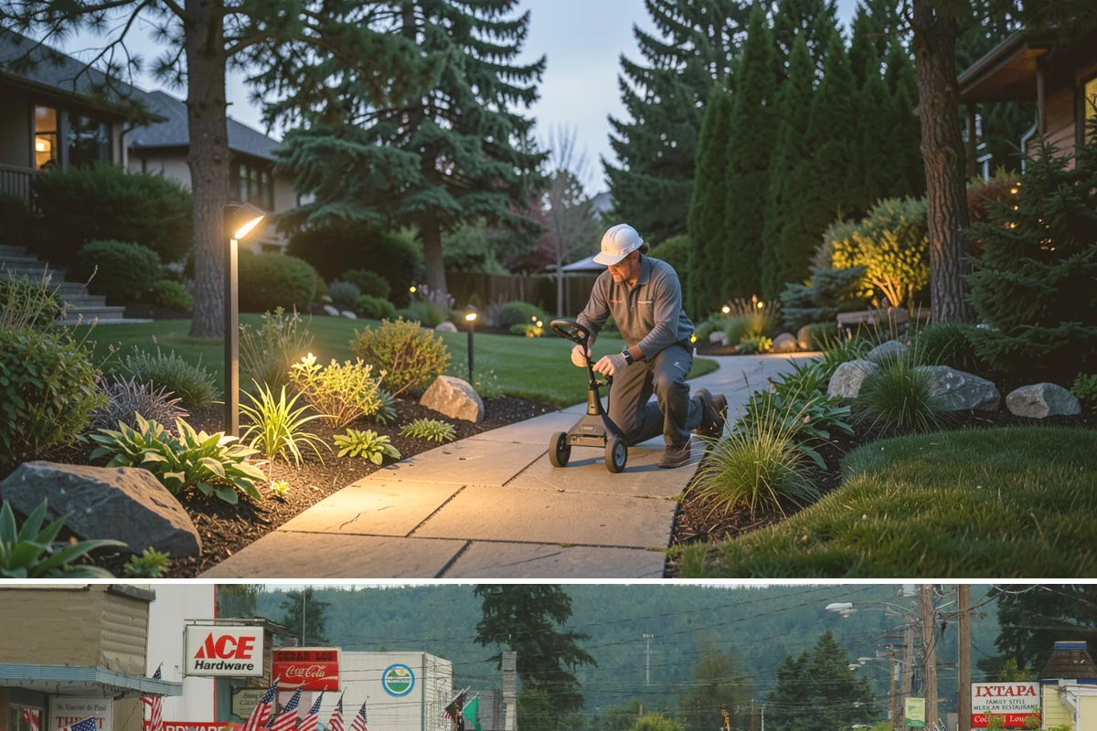 Overgrown Hedge Restoration in Carnation, King County, WA - Begin restoration in late winter to early spring so plants recover strongly through the growing season.