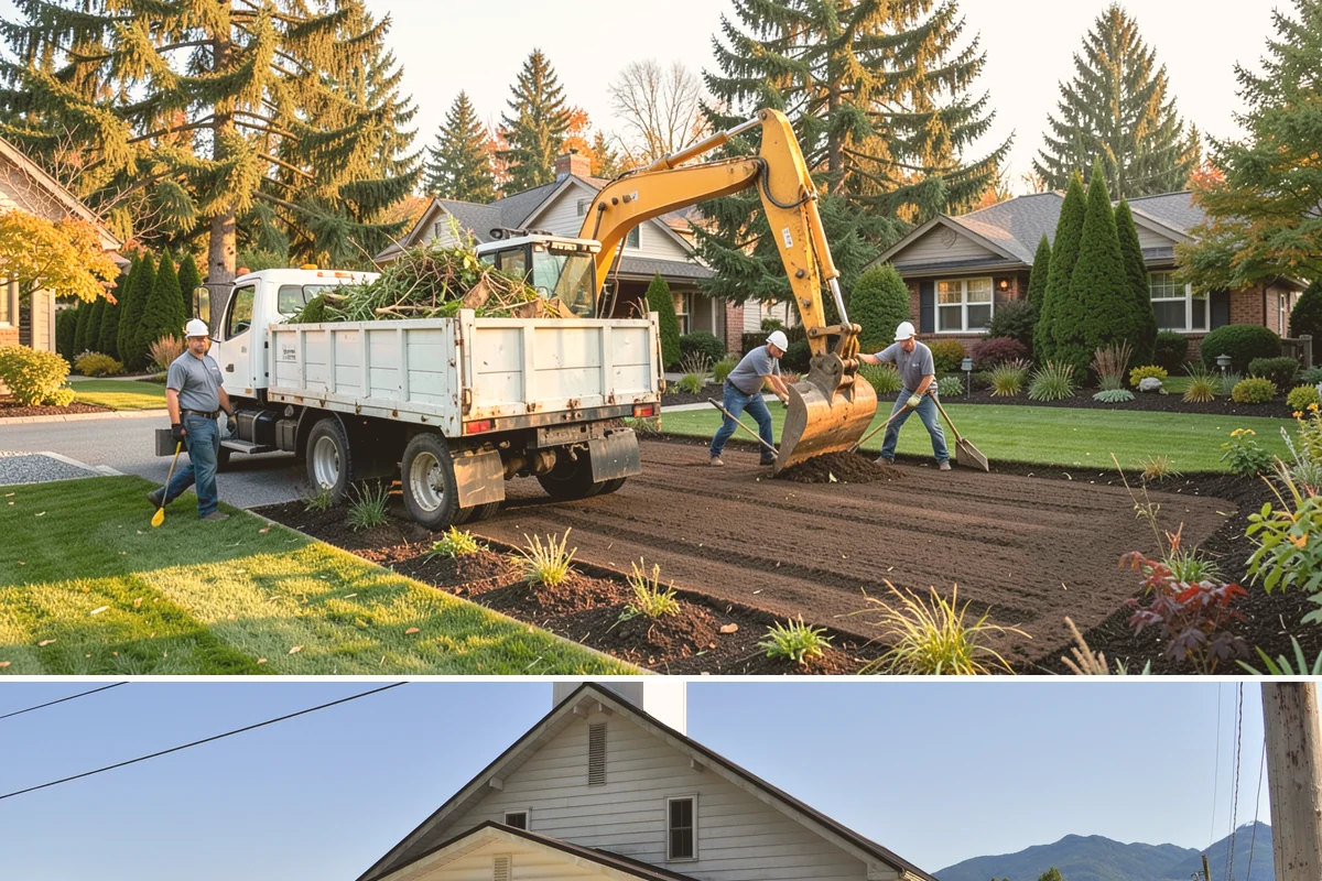 Overgrown Hedge Restoration in Concrete, Skagit County, WA - Begin restoration in late winter to early spring so plants recover strongly through the growing season.