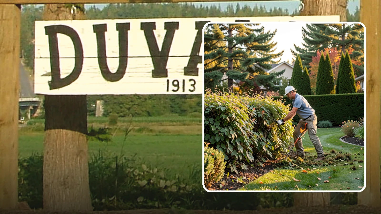 Overgrown Hedge Restoration in Duvall, King County, WA - Comprehensive restoration that reclaims neglected, oversized hedges and brings them back to a healthy, manageable, well-defined...