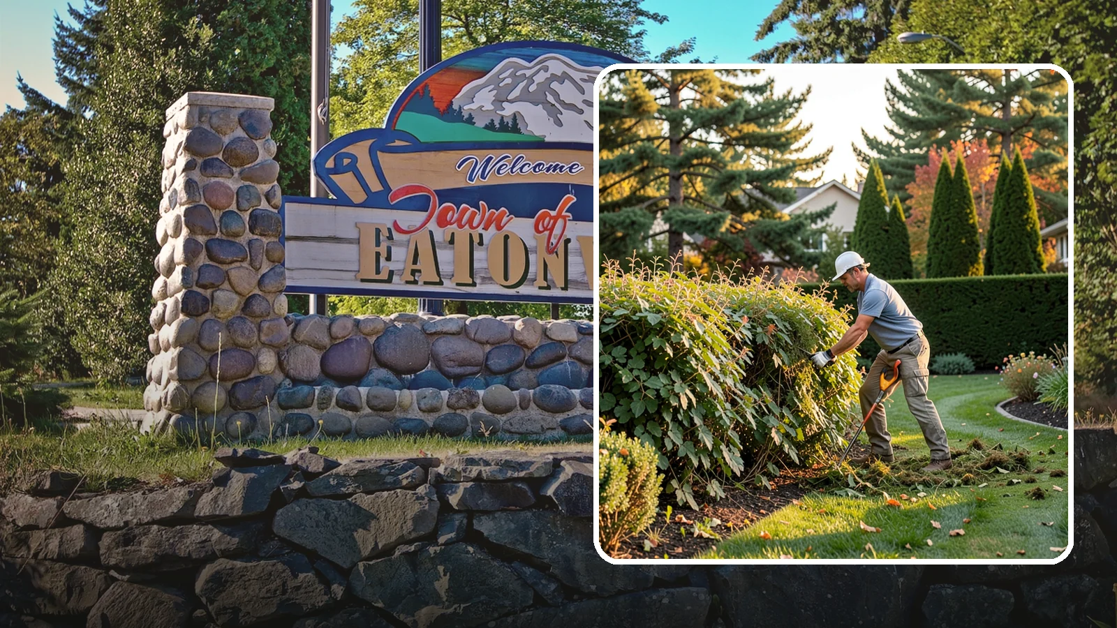 Overgrown Hedge Restoration in Eatonville, Pierce County, WA - Comprehensive restoration that reclaims neglected, oversized hedges and brings them back to a healthy, manageable, well-defined...