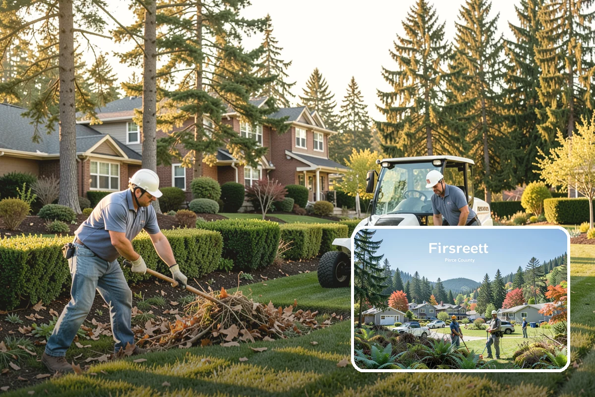 Overgrown Hedge Restoration in Fircrest, Pierce County, WA - Reclaims overgrown hedges from fences and paths