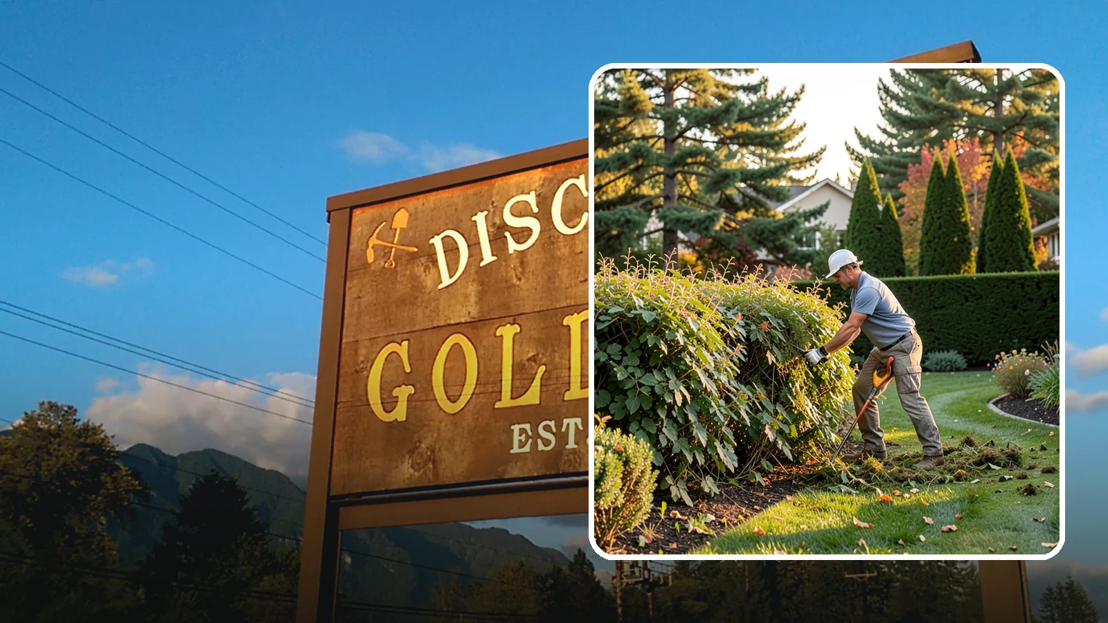 Overgrown Hedge Restoration in Gold Bar, Snohomish County, WA - Comprehensive restoration that reclaims neglected, oversized hedges and brings them back to a healthy, manageable, well-defined...
