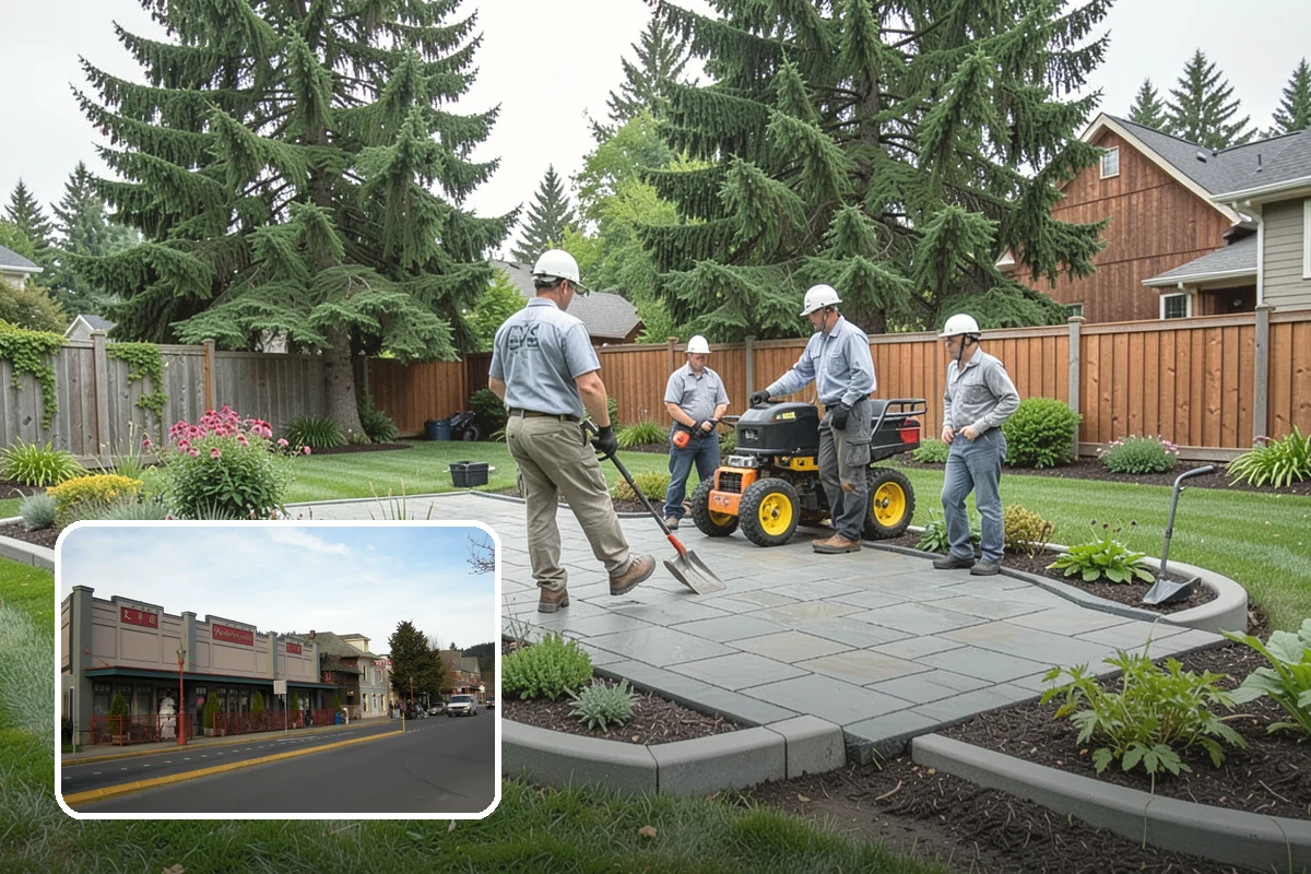 Overgrown Hedge Restoration in Issaquah, King County, WA - Reclaims overgrown hedges from fences and paths