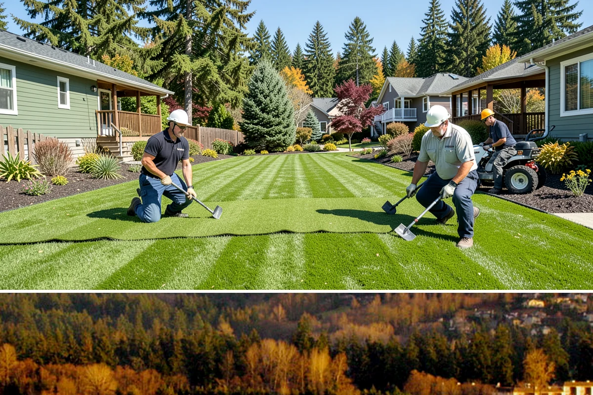 Overgrown Hedge Restoration in Kenmore, King County, WA - Begin restoration in late winter to early spring so plants recover strongly through the growing season.
