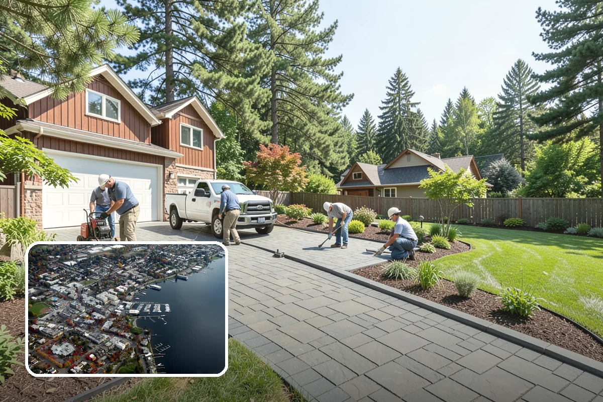 Overgrown Hedge Restoration in Kirkland, King County, WA - Reclaims overgrown hedges from fences and paths