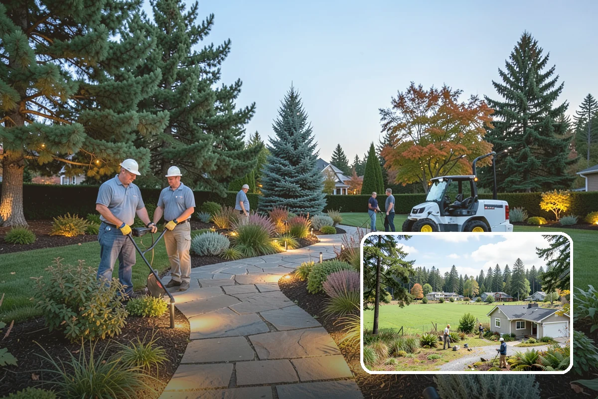 Overgrown Hedge Restoration in Lyman, Skagit County, WA - Reclaims overgrown hedges from fences and paths