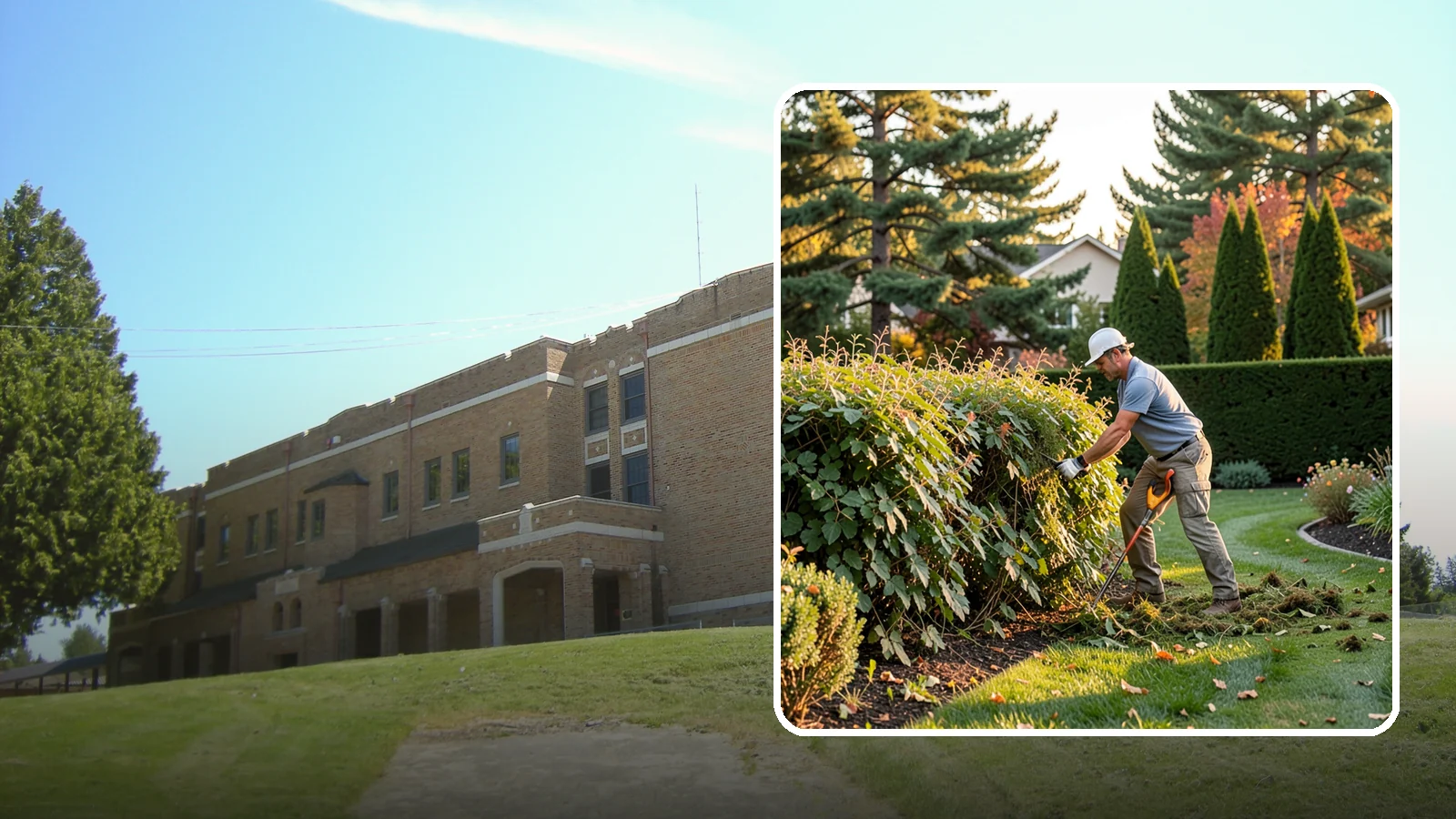 Overgrown Hedge Restoration in Maple Valley, King County, WA - Comprehensive restoration that reclaims neglected, oversized hedges and brings them back to a healthy, manageable, well-defined...