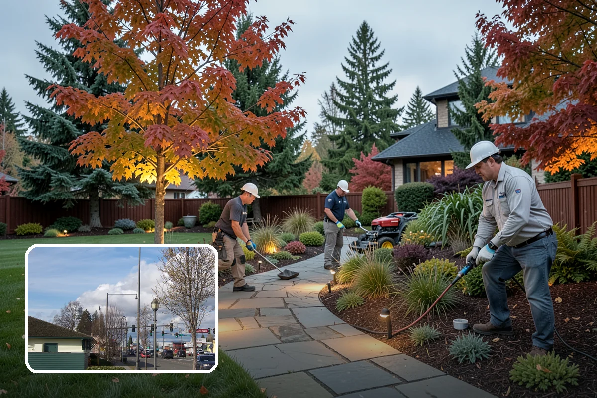 Overgrown Hedge Restoration in Marysville, Snohomish County, WA - Reclaims overgrown hedges from fences and paths