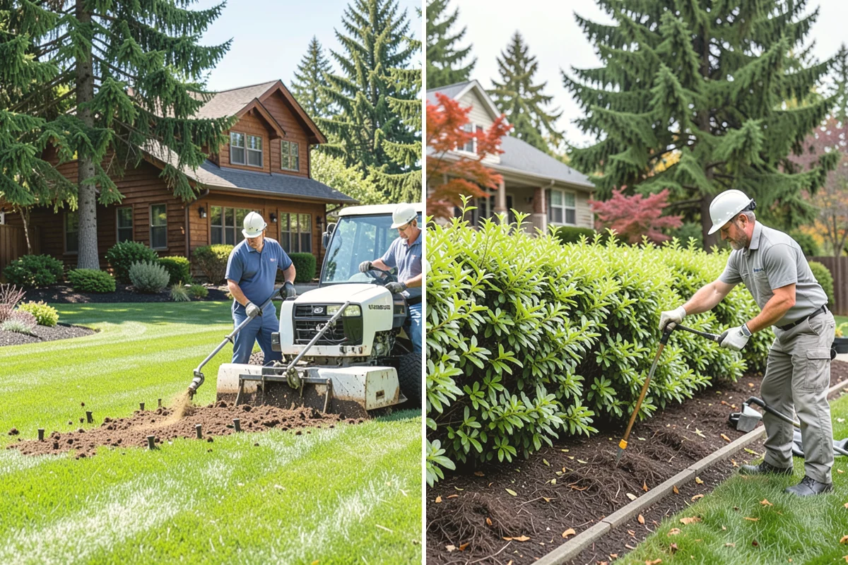 Overgrown Hedge Restoration in Mill Creek, Snohomish County, WA - Identify species and assess regrowth potential