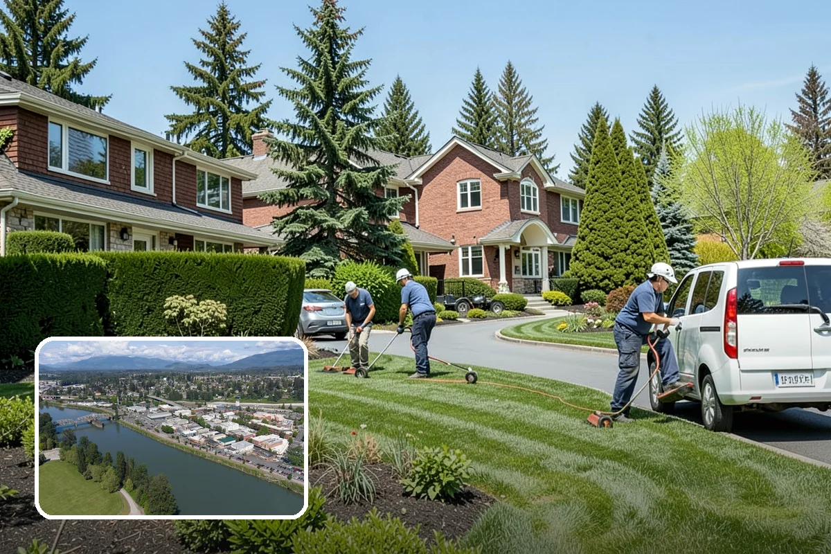 Overgrown Hedge Restoration in Mount Vernon, Skagit County, WA - Reclaims overgrown hedges from fences and paths