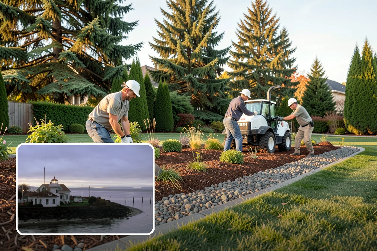 Overgrown Hedge Restoration in Mukilteo, Snohomish County, WA - Reclaims overgrown hedges from fences and paths