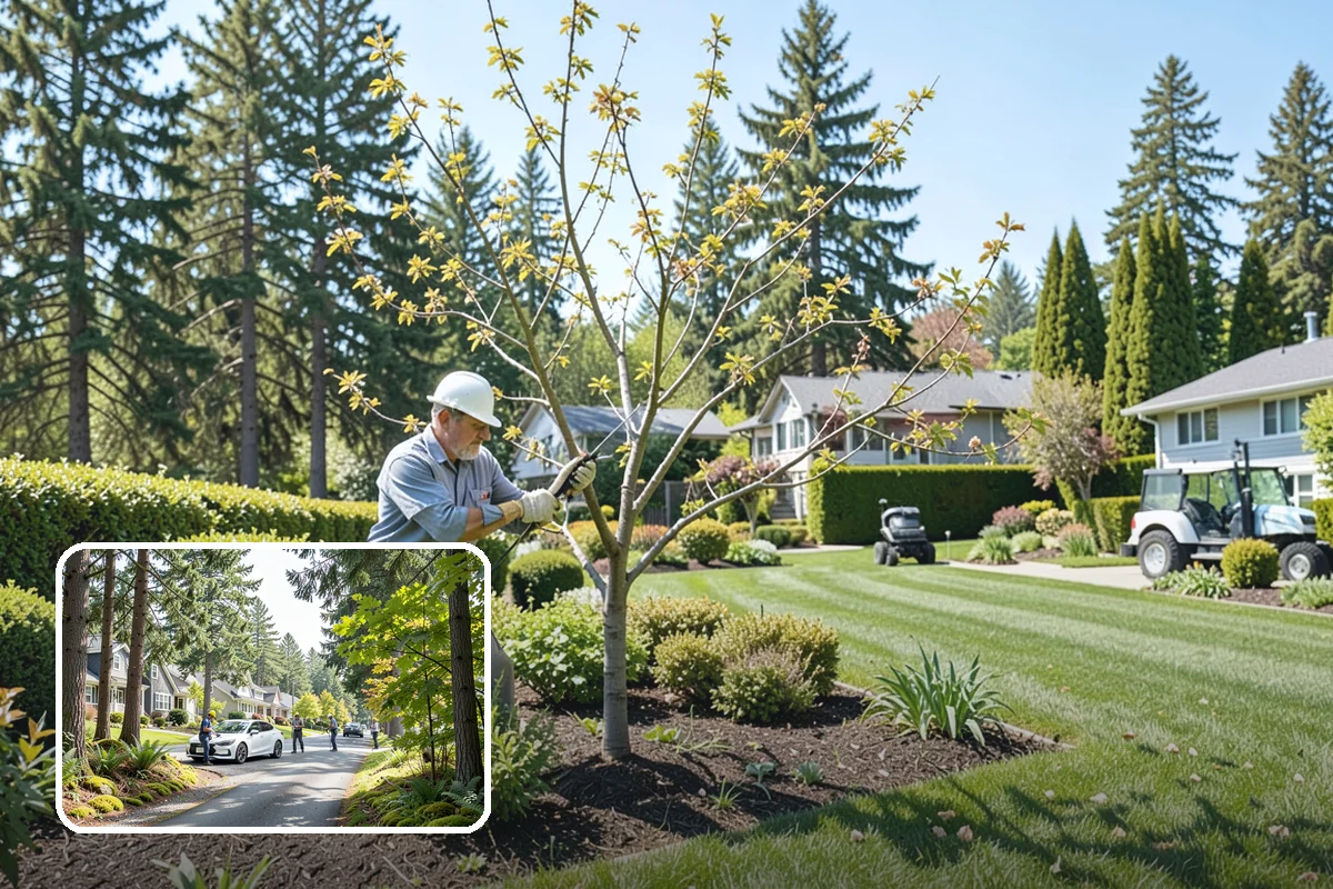 Overgrown Hedge Restoration in Normandy Park, King County, WA - Reclaims overgrown hedges from fences and paths