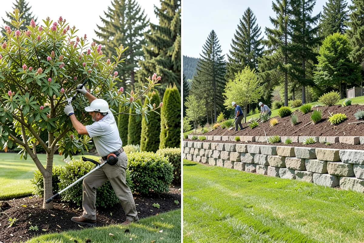 Overgrown Hedge Restoration in Normandy Park, King County, WA - Identify species and assess regrowth potential