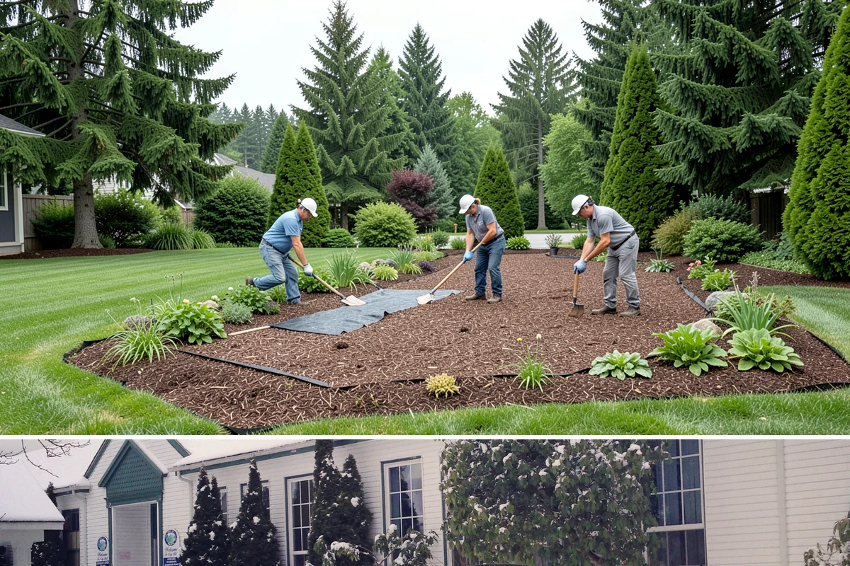 Overgrown Hedge Restoration in Pacific, King County, WA - Begin restoration in late winter to early spring so plants recover strongly through the growing season.