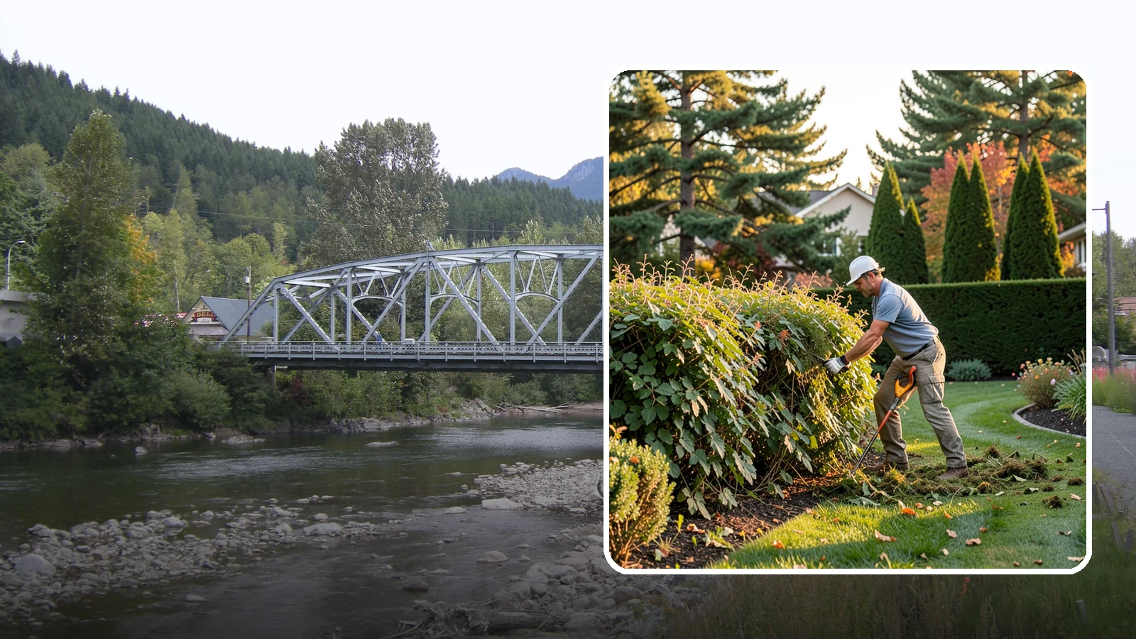 Overgrown Hedge Restoration in Skykomish, King County, WA - Comprehensive restoration that reclaims neglected, oversized hedges and brings them back to a healthy, manageable, well-defined...