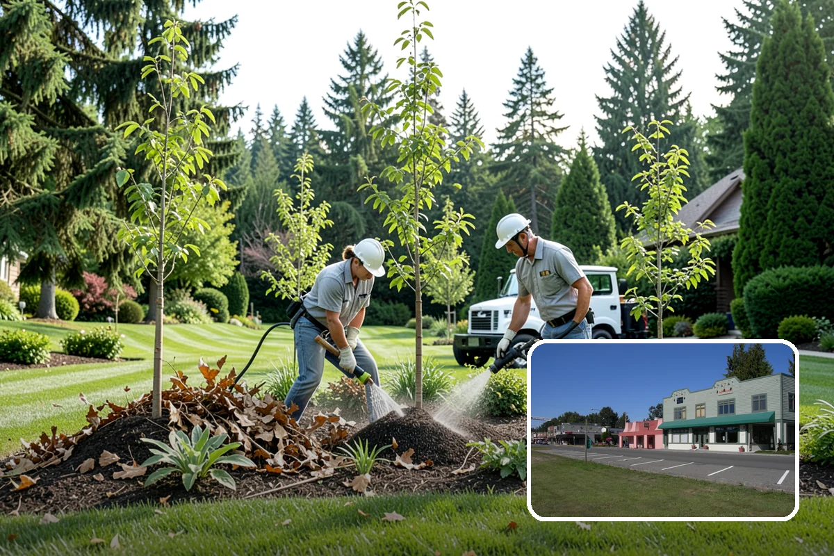 Overgrown Hedge Restoration in Snoqualmie, King County, WA - Reclaims overgrown hedges from fences and paths