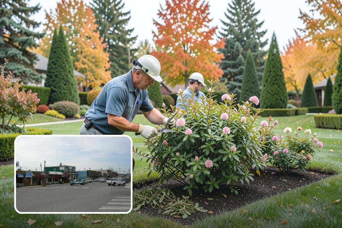 Overgrown Hedge Restoration in Stanwood, Snohomish County, WA - Reclaims overgrown hedges from fences and paths
