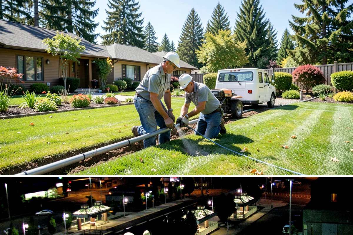 Overseeding in Auburn, King County, WA - Early fall is ideal for germination and root establishment