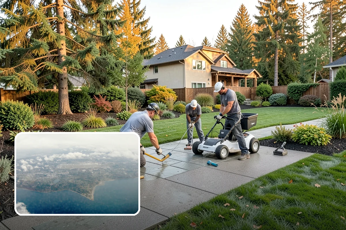 Overseeding in Burien, King County, WA - Fills thin and bare areas for a denser lawn