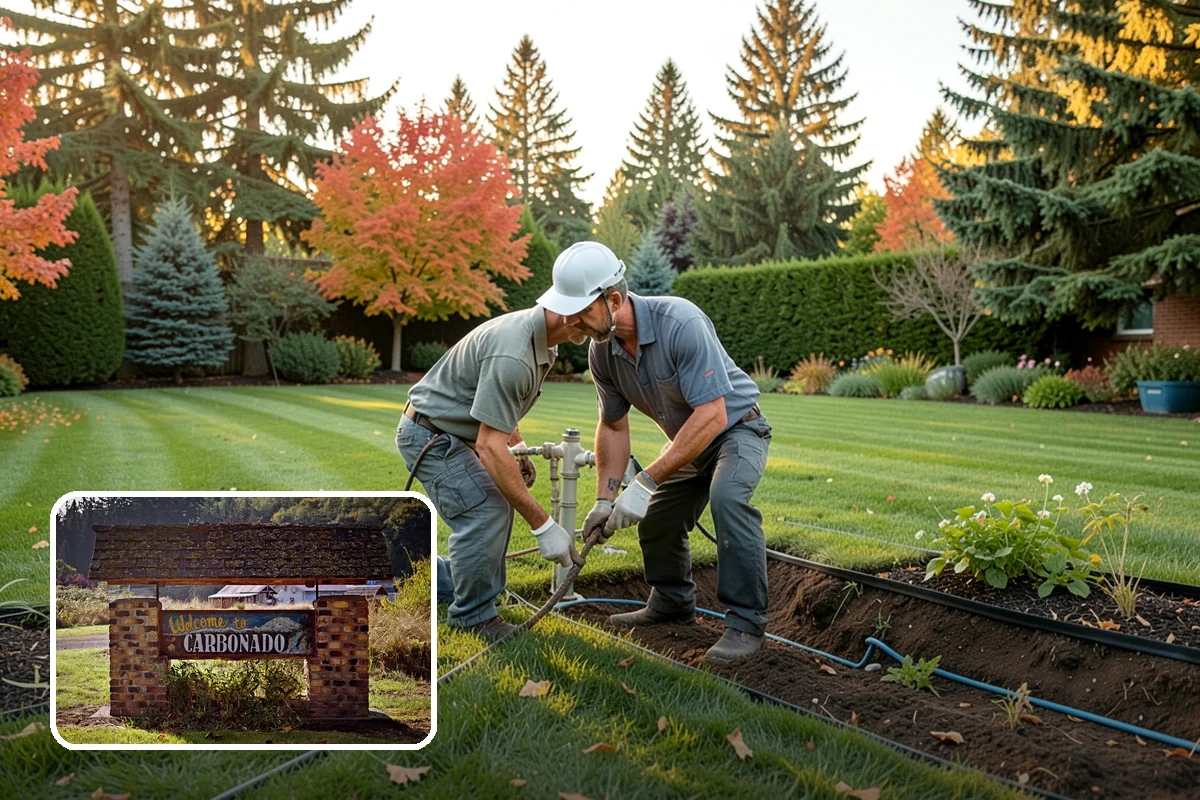 Overseeding in Carbonado, Pierce County, WA - Fills thin and bare areas for a denser lawn