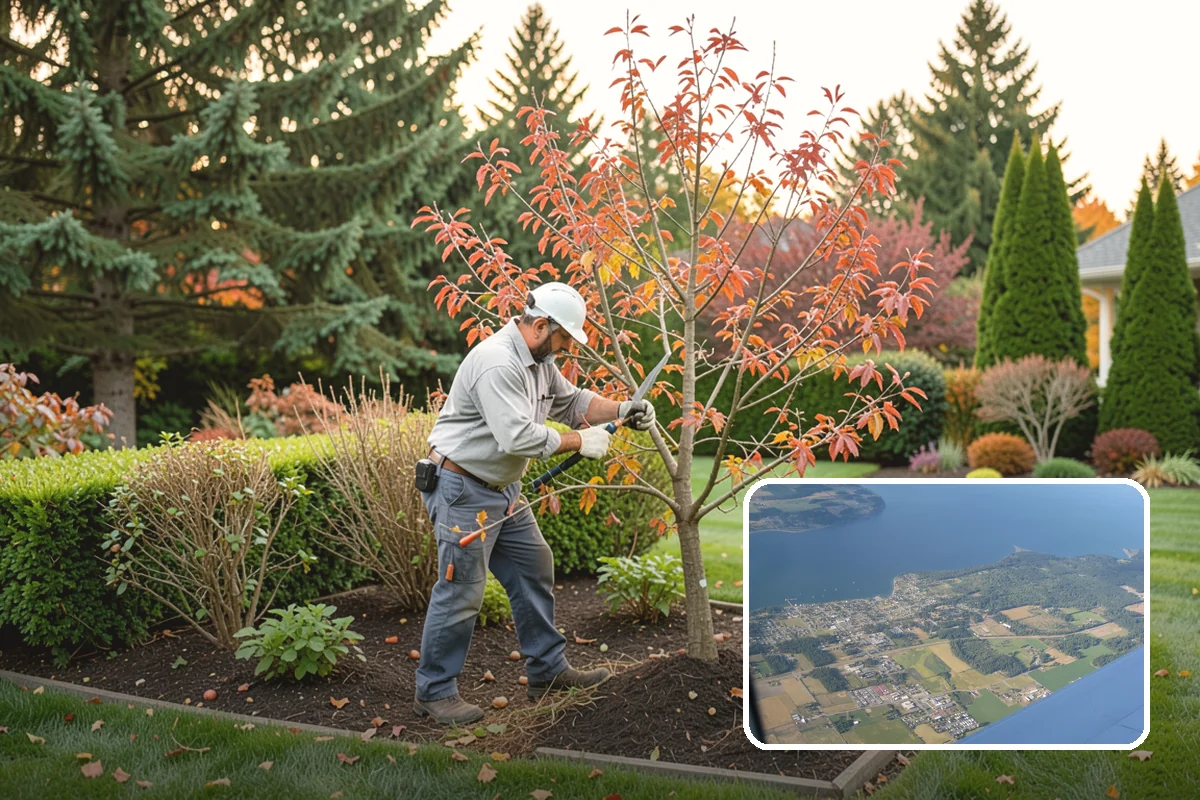 Overseeding in Coupeville, Island County, WA - Fills thin and bare areas for a denser lawn
