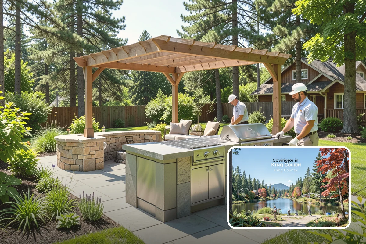 Overseeding in Covington, King County, WA - Fills thin and bare areas for a denser lawn