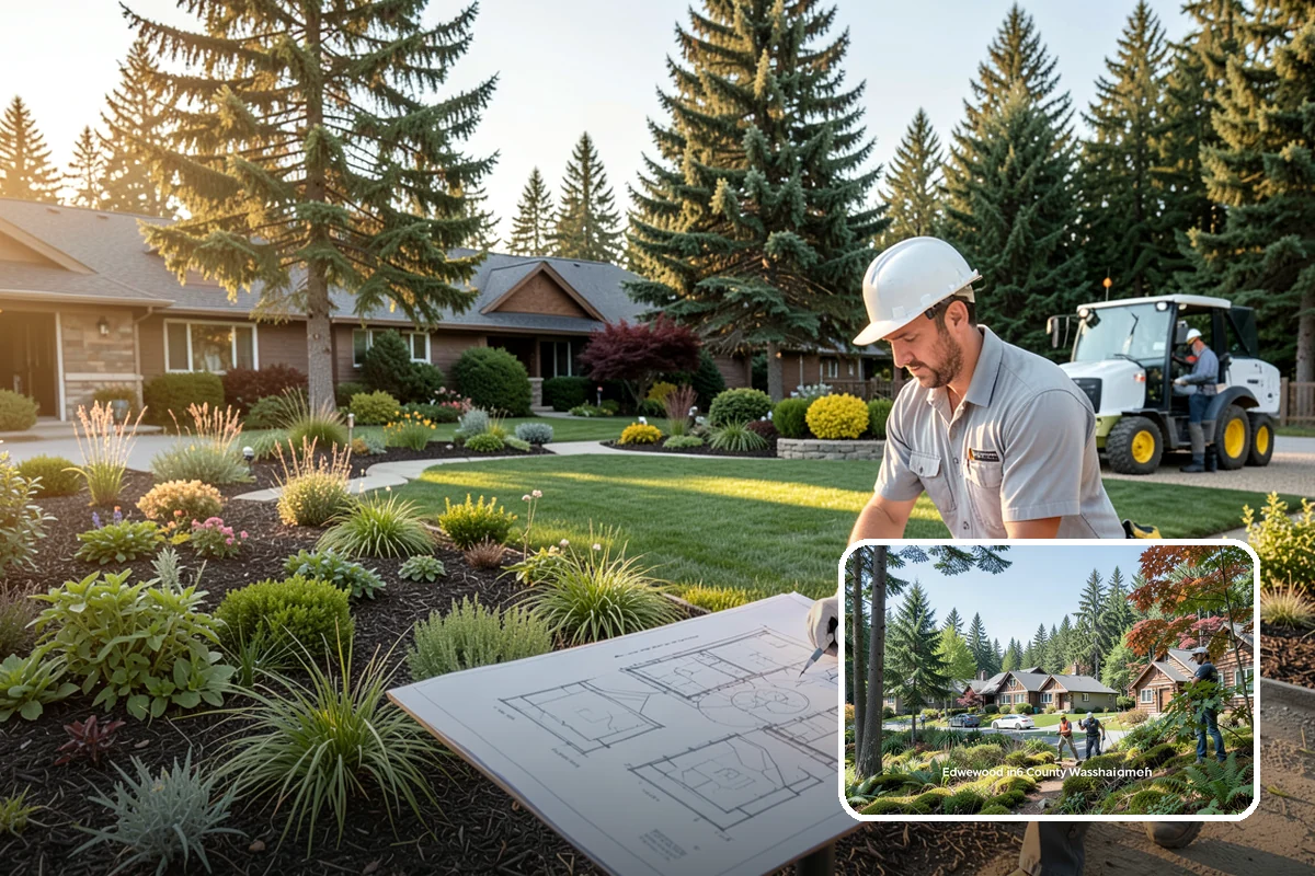 Overseeding in Edgewood, Pierce County, WA - Fills thin and bare areas for a denser lawn