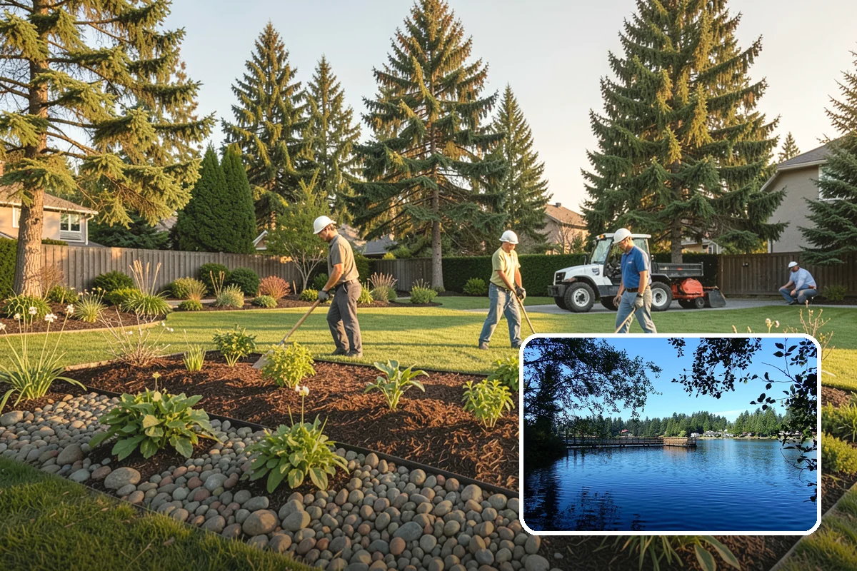Overseeding in Federal Way, King County, WA - Fills thin and bare areas for a denser lawn