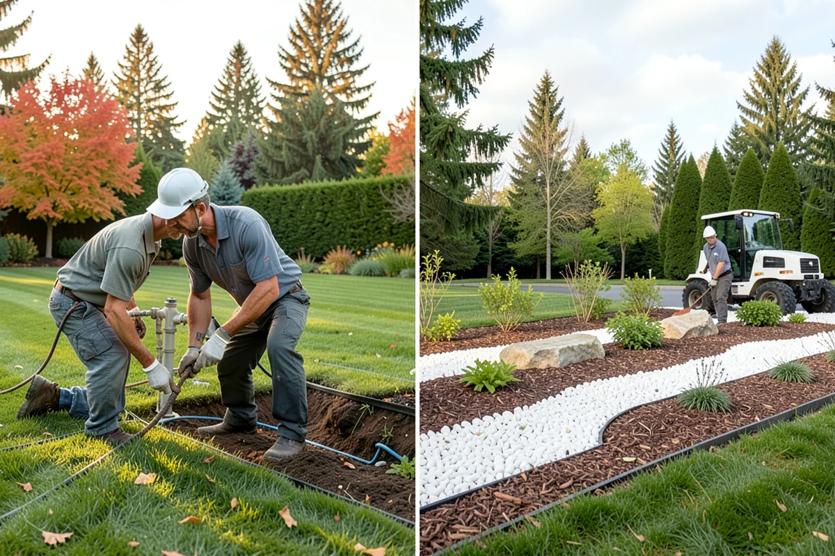 Overseeding in Federal Way, King County, WA - Mow low and clear debris