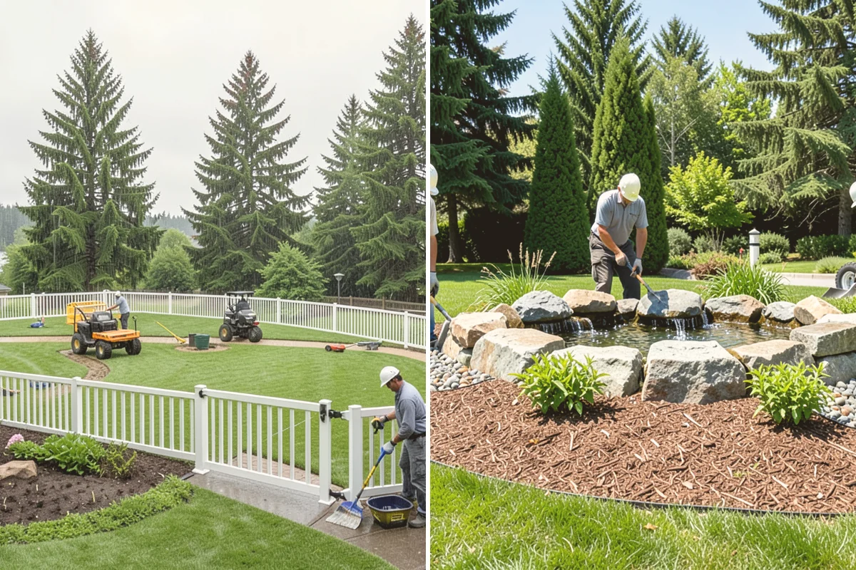 Overseeding in Fife, Pierce County, WA - Mow low and clear debris