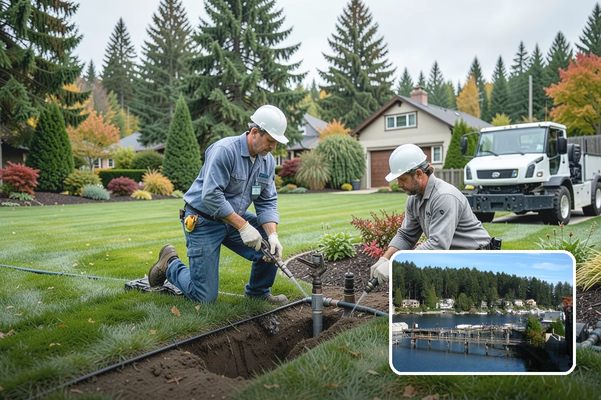 Overseeding in Gig Harbor, Pierce County, WA - Fills thin and bare areas for a denser lawn