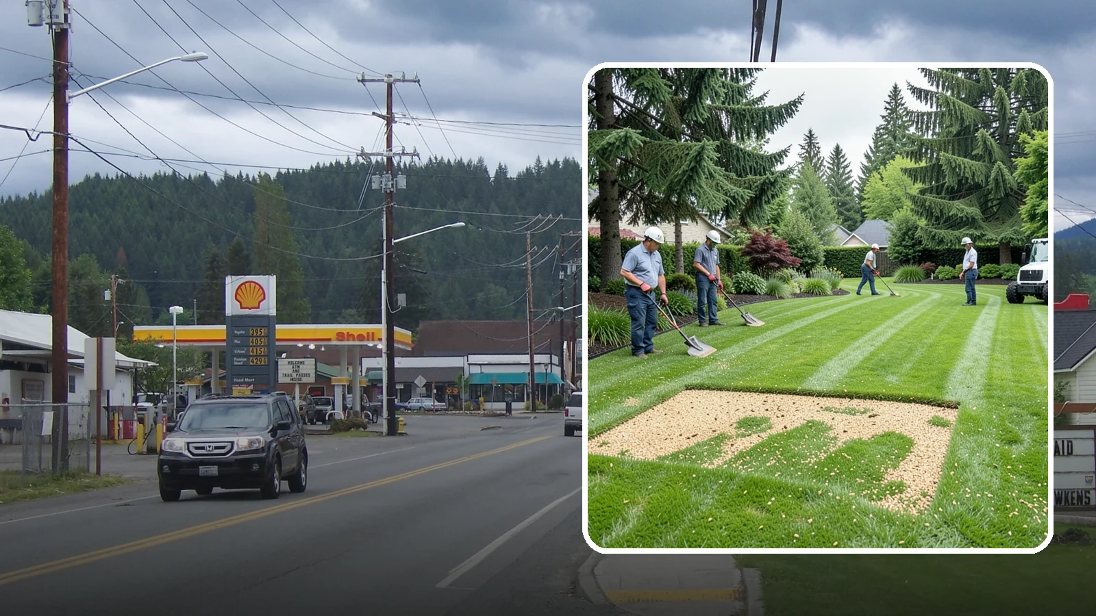 Overseeding in Granite Falls, Snohomish County, WA - Overseeding that thickens thin, patchy lawns with fresh, region-appropriate grass.