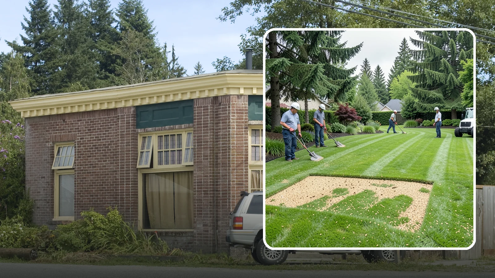 Overseeding in Hamilton, Skagit County, WA - Overseeding that thickens thin, patchy lawns with fresh, region-appropriate grass.