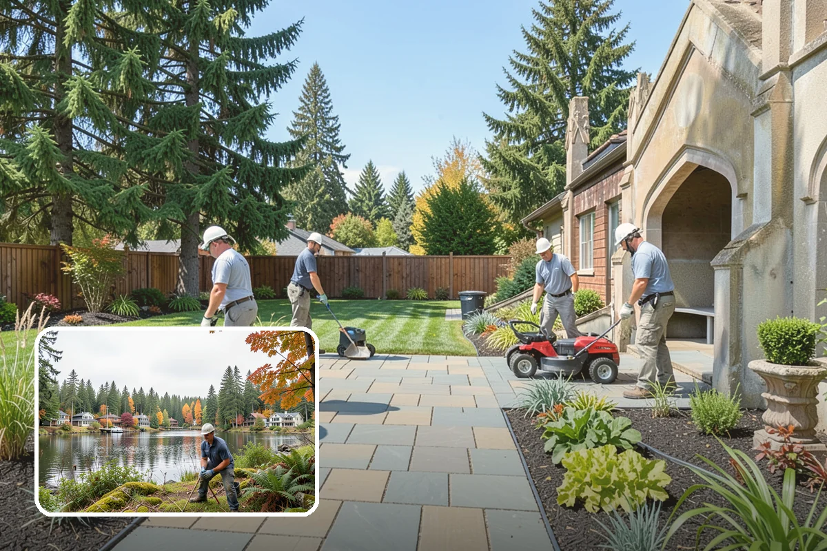 Overseeding in La Conner, Skagit County, WA - Fills thin and bare areas for a denser lawn