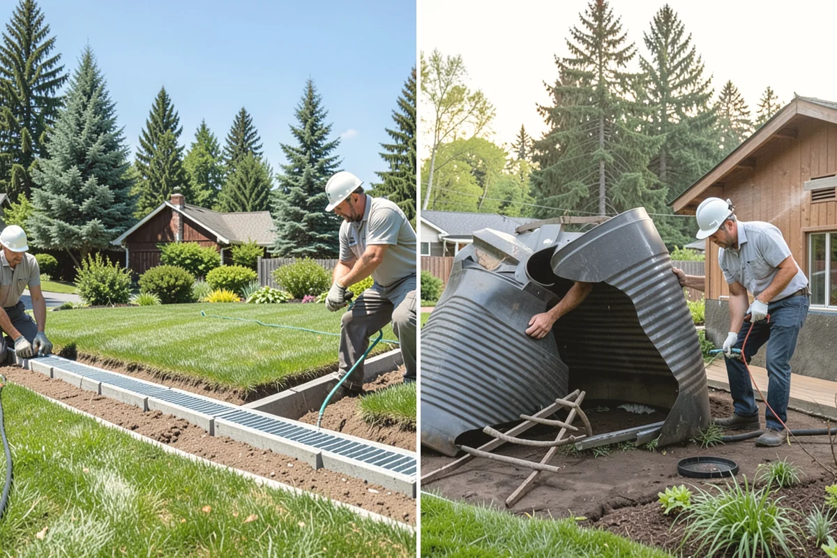 Overseeding in Lake Stevens, Snohomish County, WA - Mow low and clear debris