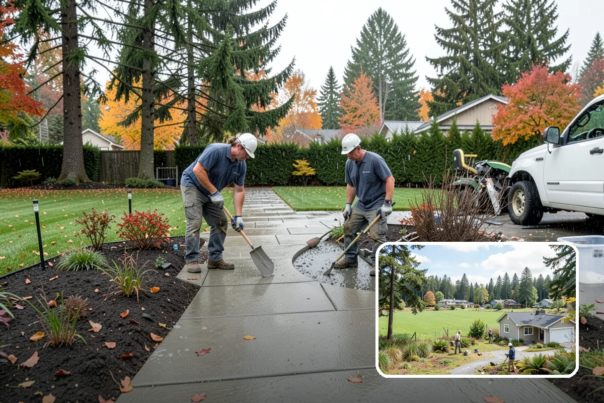 Overseeding in Lyman, Skagit County, WA - Fills thin and bare areas for a denser lawn