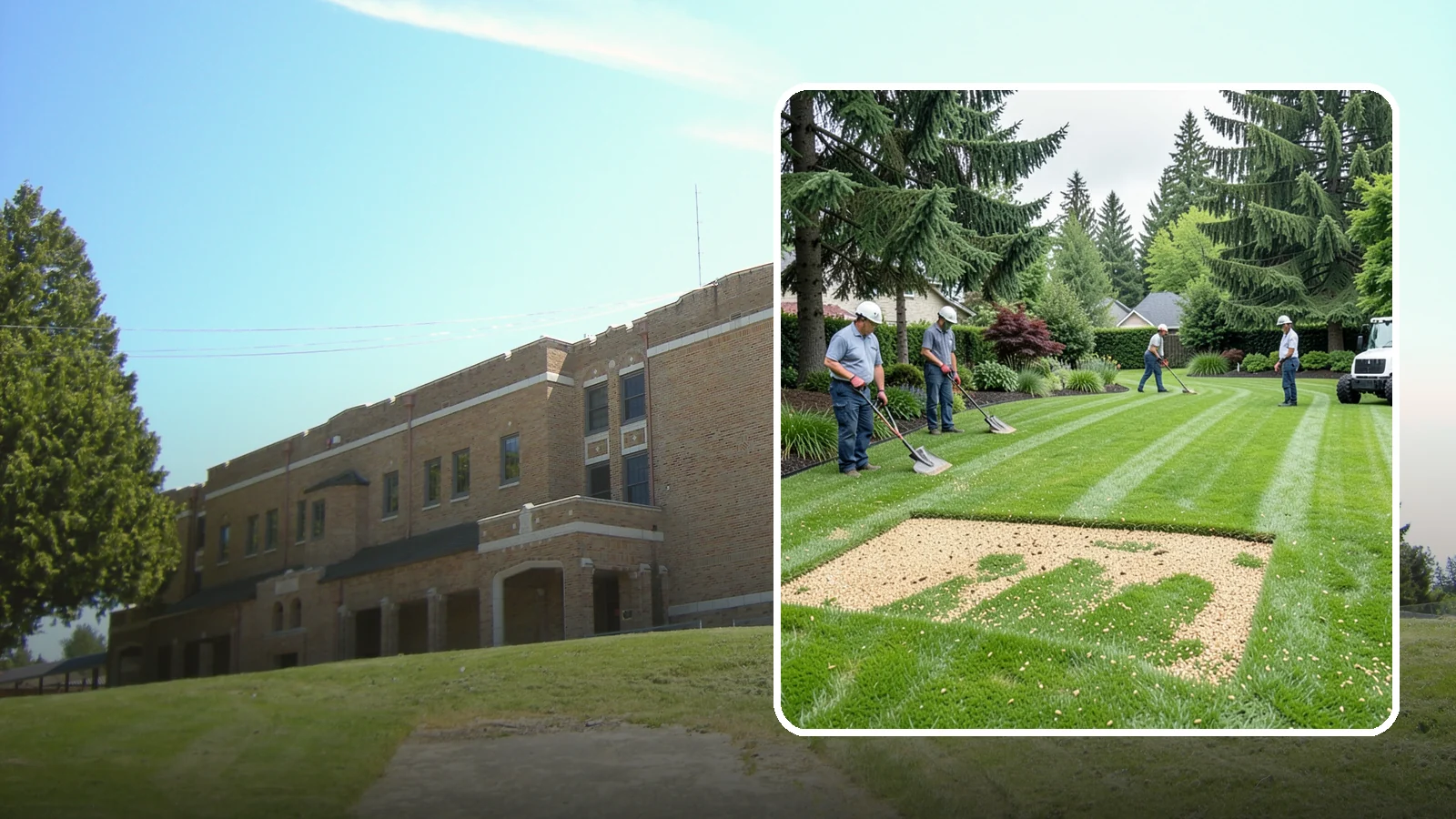Overseeding in Maple Valley, King County, WA - Overseeding that thickens thin, patchy lawns with fresh, region-appropriate grass.