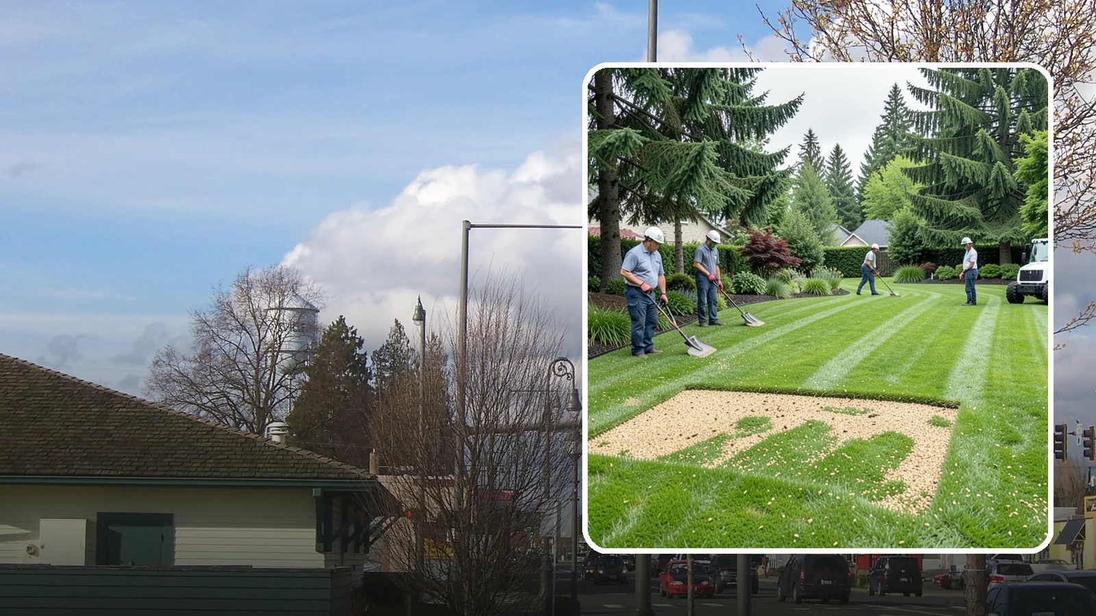 Overseeding in Marysville, Snohomish County, WA - Overseeding that thickens thin, patchy lawns with fresh, region-appropriate grass.