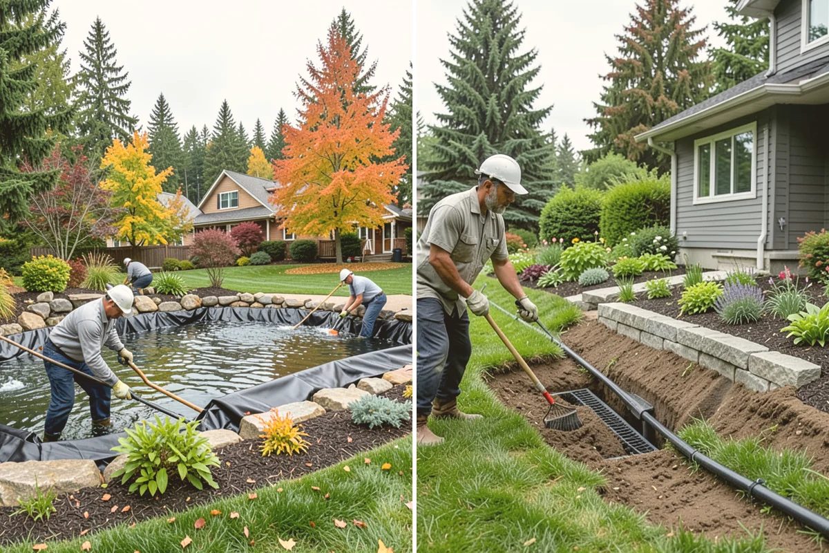 Overseeding in Mount Vernon, Skagit County, WA - Mow low and clear debris