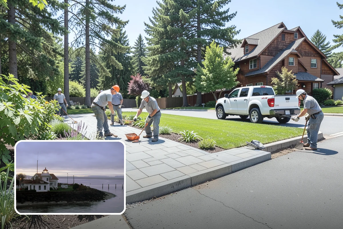 Overseeding in Mukilteo, Snohomish County, WA - Fills thin and bare areas for a denser lawn