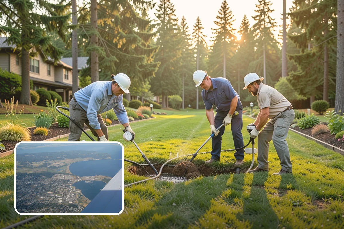 Overseeding in Oak Harbor, Island County, WA - Fills thin and bare areas for a denser lawn