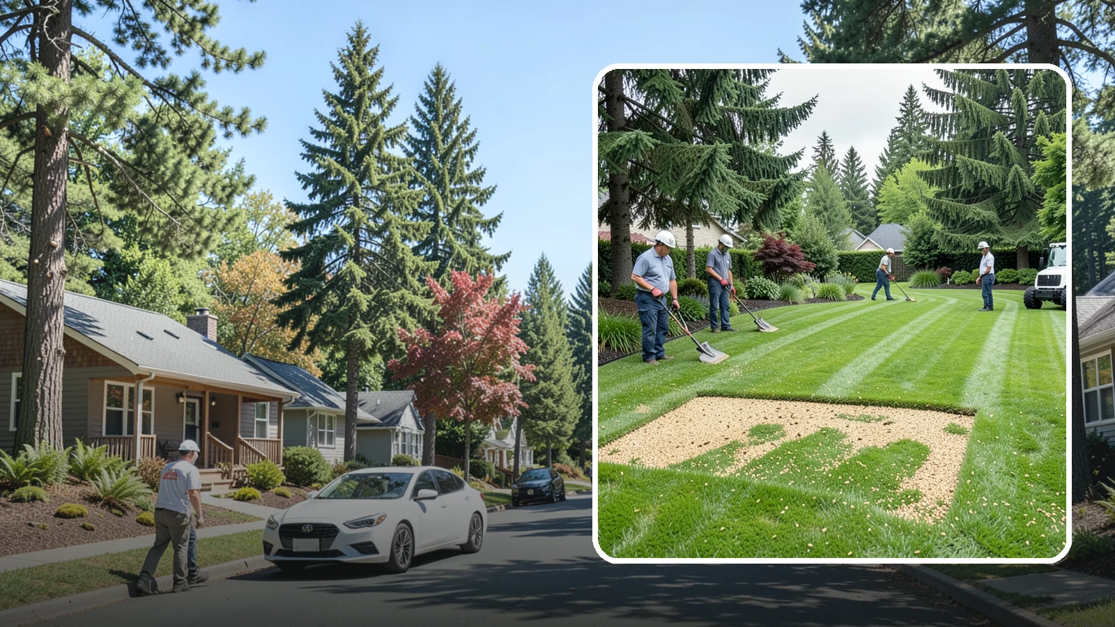 Overseeding in Orting, Pierce County, WA - Overseeding that thickens thin, patchy lawns with fresh, region-appropriate grass.