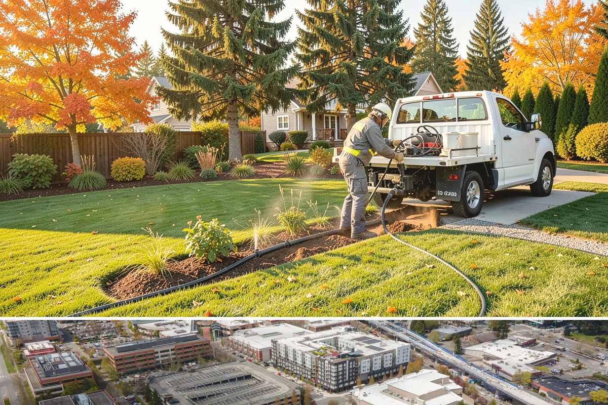 Overseeding in Redmond, King County, WA - Early fall is ideal for germination and root establishment