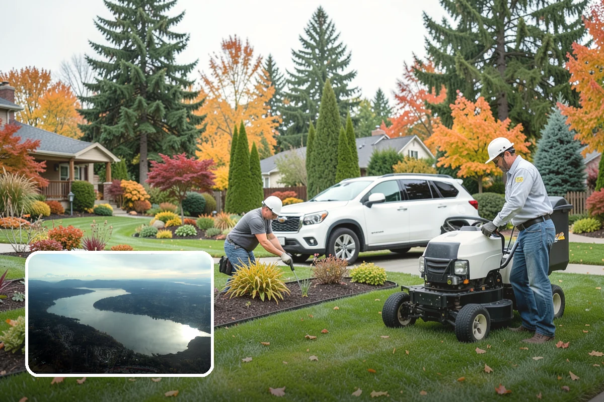 Overseeding in Sammamish, King County, WA - Fills thin and bare areas for a denser lawn